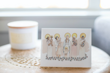 Load image into Gallery viewer, Catholic Mom Saints Greeting Card
