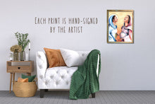 Load image into Gallery viewer, The Visitation - Sacred Art Print in Watercolors
