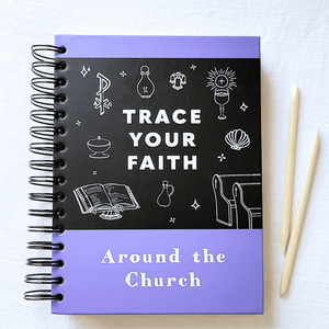 Trace Your Faith Catholic Scratch Art